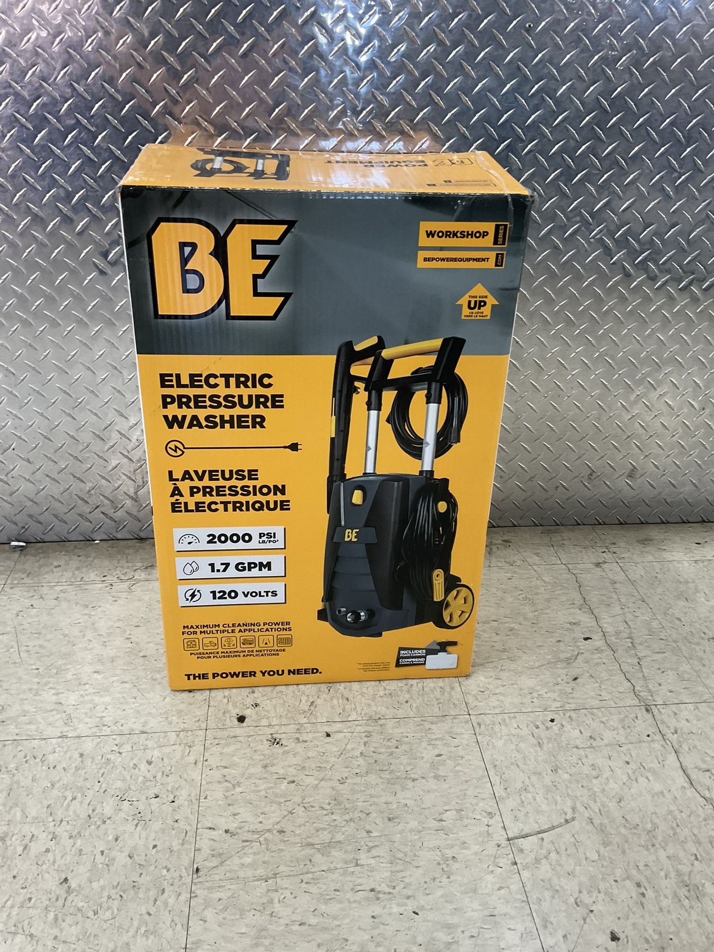 BE powerequipment P1915EN 2000psi power washer