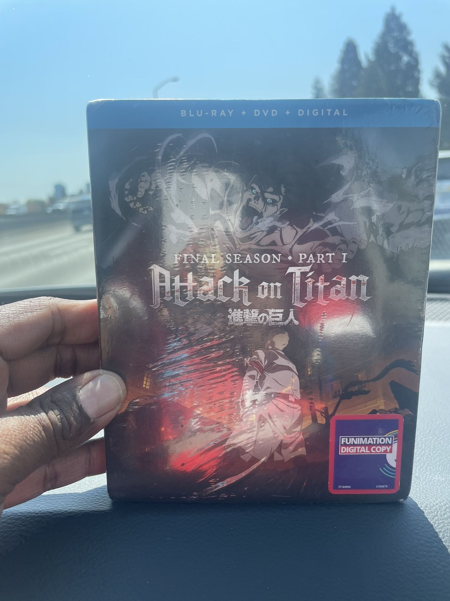 Attack on Titan the Final season part 1 / NEW anime on Blu-ray & DVD Funimation