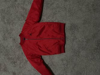 Red Jordan jacket youth boys