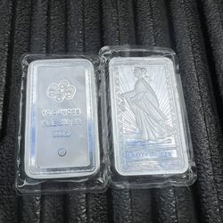 Pamp 10 Oz Silver Bars 