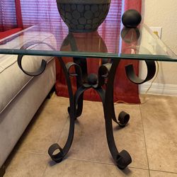 Coffee and Two End Tables 