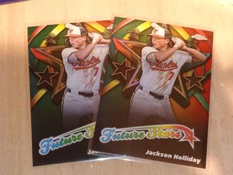 2025 Topps Chrome #FS-1 Jackson Holliday Future Stars 2x