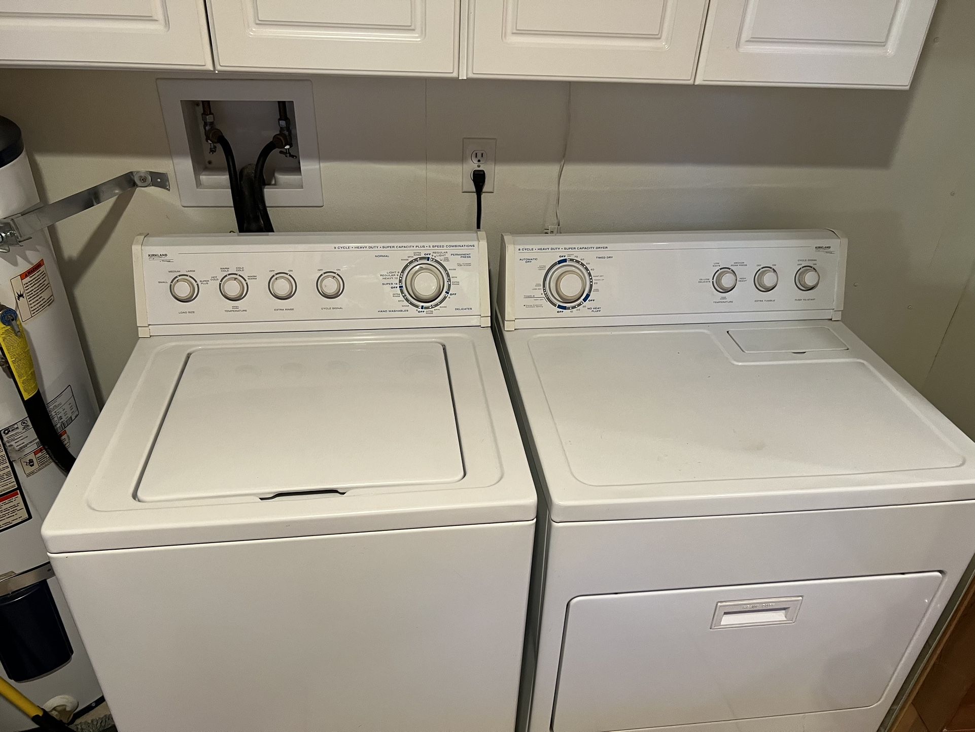 Kirkland Brand Washer And Dryer!