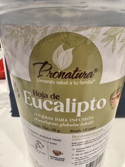 Eucalyptus Tea Leaves/Hojas De Eucalipto 