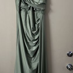 Party/Prom Sage Green Dress