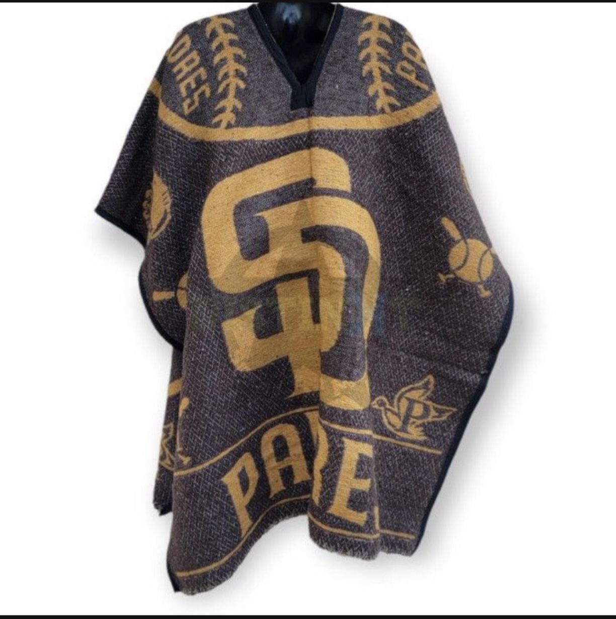 New Orleans Saints Gaban - Blanket - Poncho - Sarape - Pancho