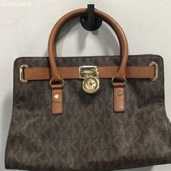 Michael Kors Brown Leather Bag