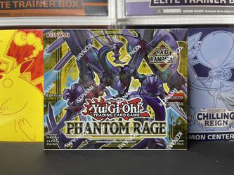 Yu-Gi-Oh TCG Phantom Rage Booster Box 1st Edition