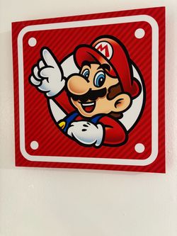 Nintendo Super Mario Wall Art Decor Set