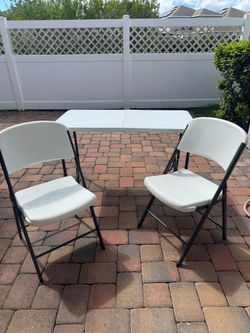 Lifetime Folding Table and Chair Set