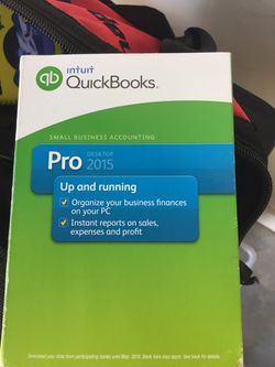 Quick books pro 2015