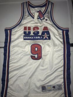 Michael Jordan Jersey Rare USA classic number 9