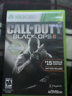 Xbox 360 Game: COD Black Ops II