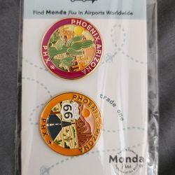 Arizona Enamel Pins (2 pins per pack)