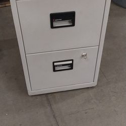 2 Drawer Fire Proof Filling Cabinet 