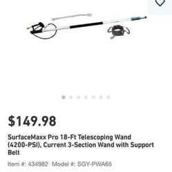 18-ft Telescoping Wand with support Belt