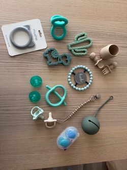 Baby Teether and Pacifier Lot
