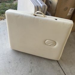 Cream Massage Table 