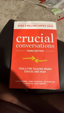 Crucial Conversations Third Edition Hardcover