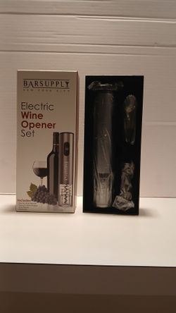Electric Wine Opener Set