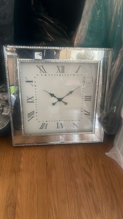 Clock With Rhinestones