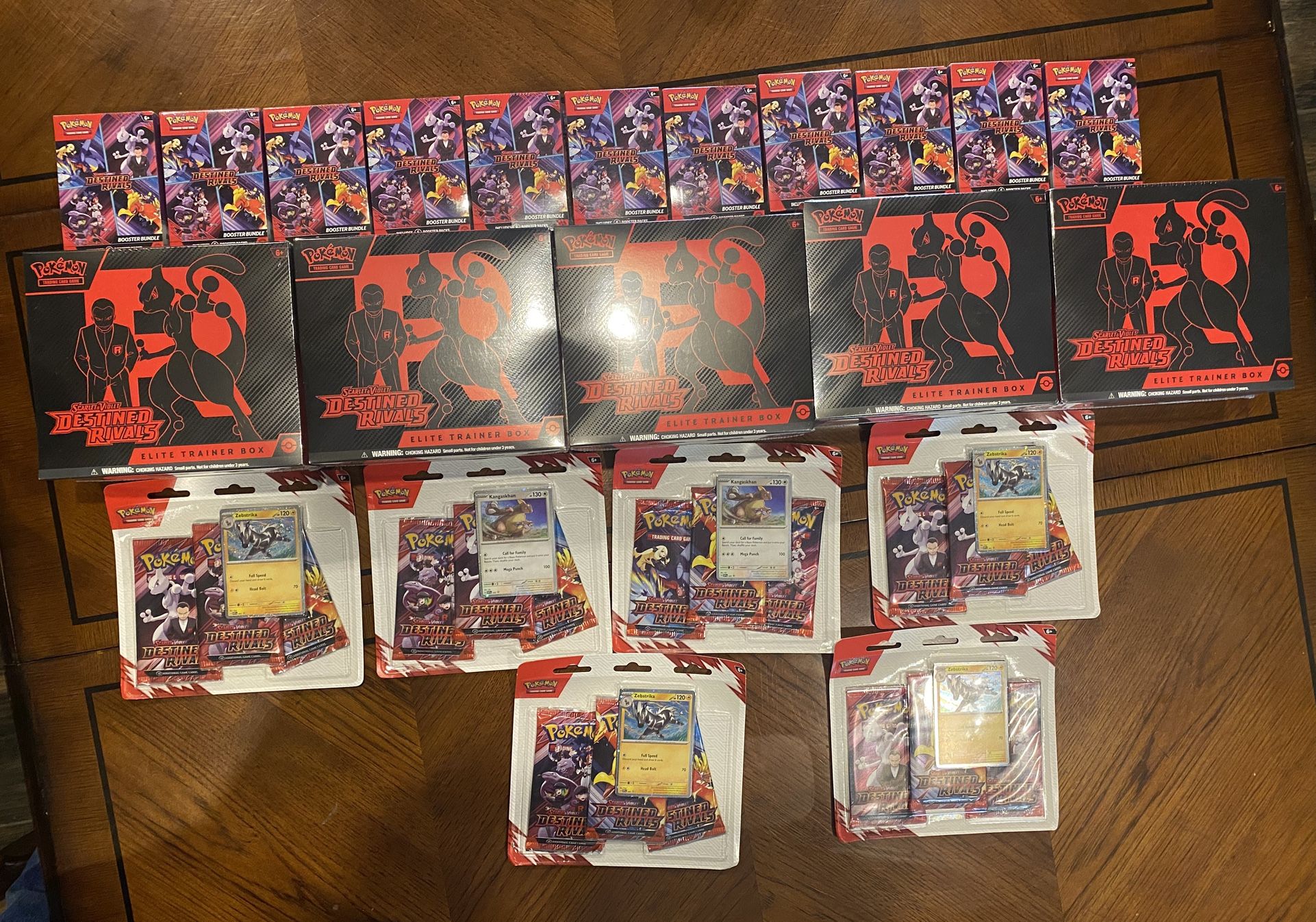 Destined Rivals Sealed ETBs, Booster Bundles, And 3 Packs !