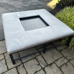 Leather Coffee Table New