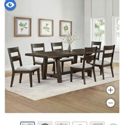 7-piece Dining Table Set New In Box
