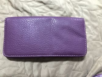 Purple wallet