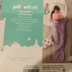 New mermaid tail blanket