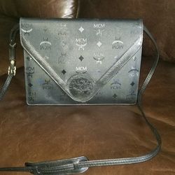 Vintage Mcm Large Envelope Bag 