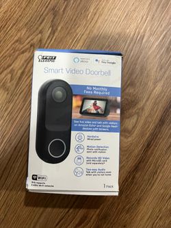 New Feit Electric Smart Video Doorbell With Wi-Fi Camera