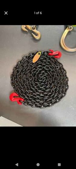 Ratchet binders $59ea/20ft chains $55each!