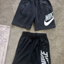 Boys 2 Pairs Of Nike Shorts Size Medium $5.00 each