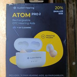 ATOM PRO 2 Rechargeable OTC Hearing Aids