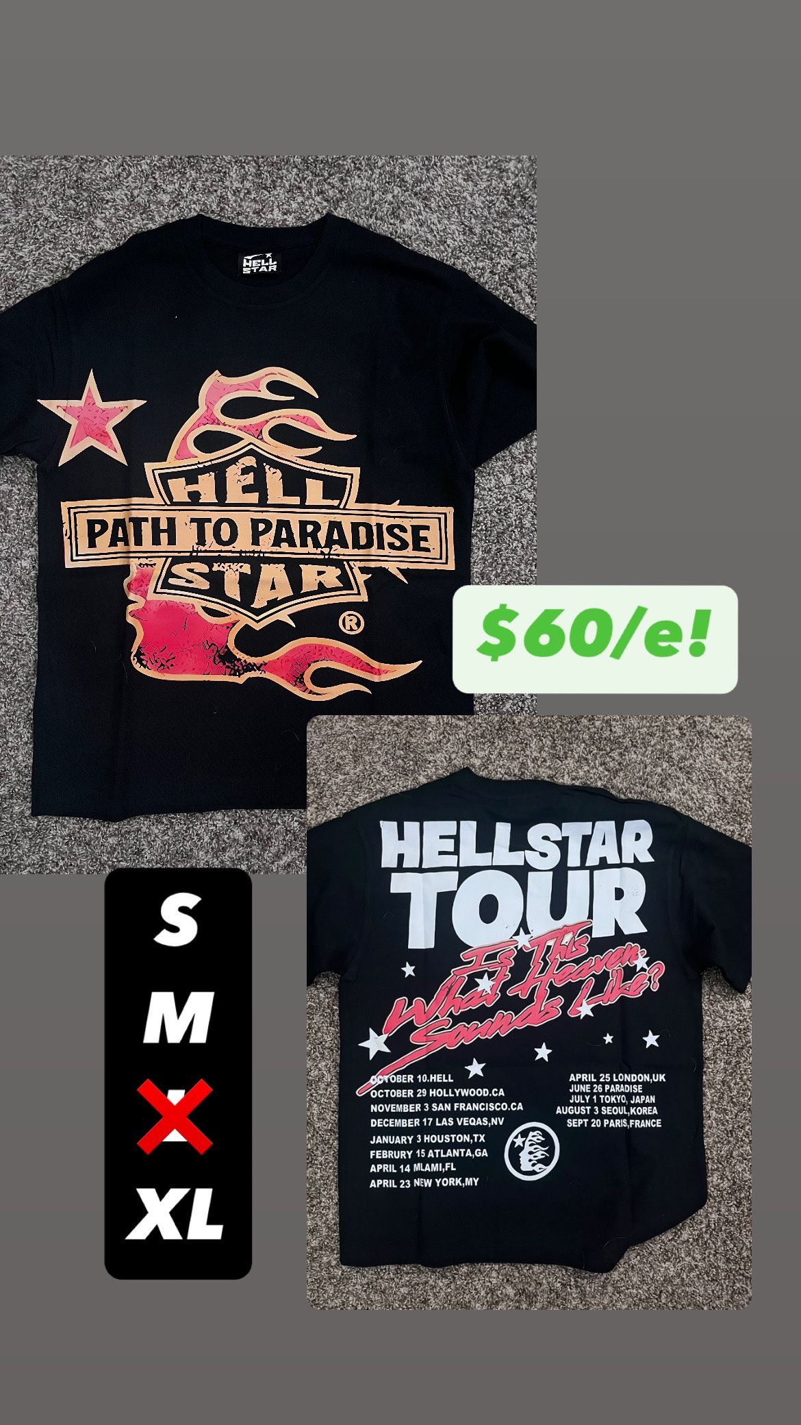 1:1 HELLSTAR SHIRTS