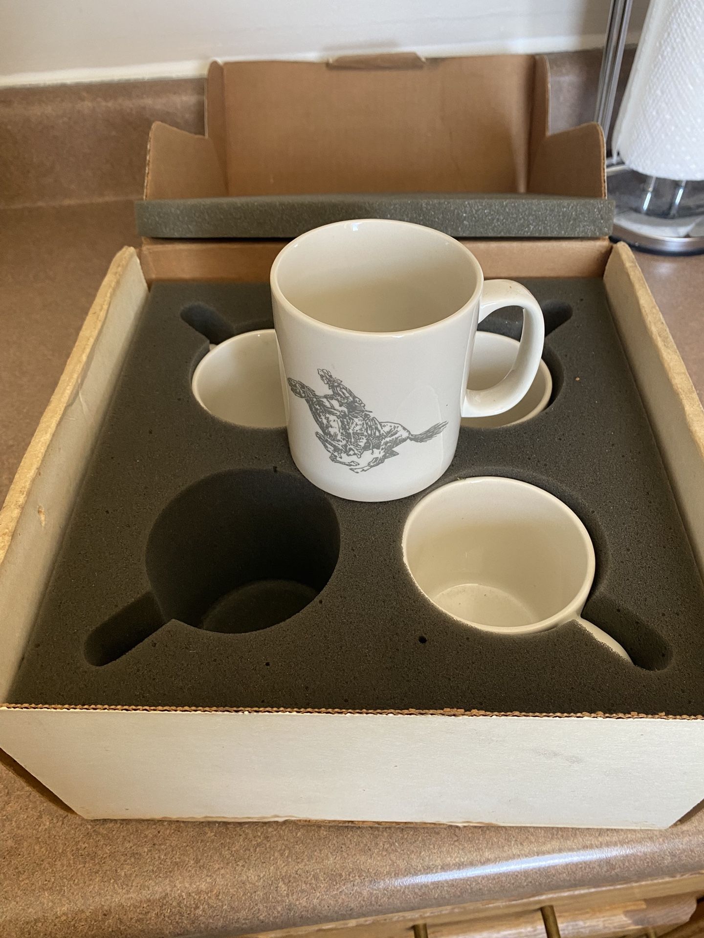 Vintage Marlboro, Cowboy Coffee Mugs