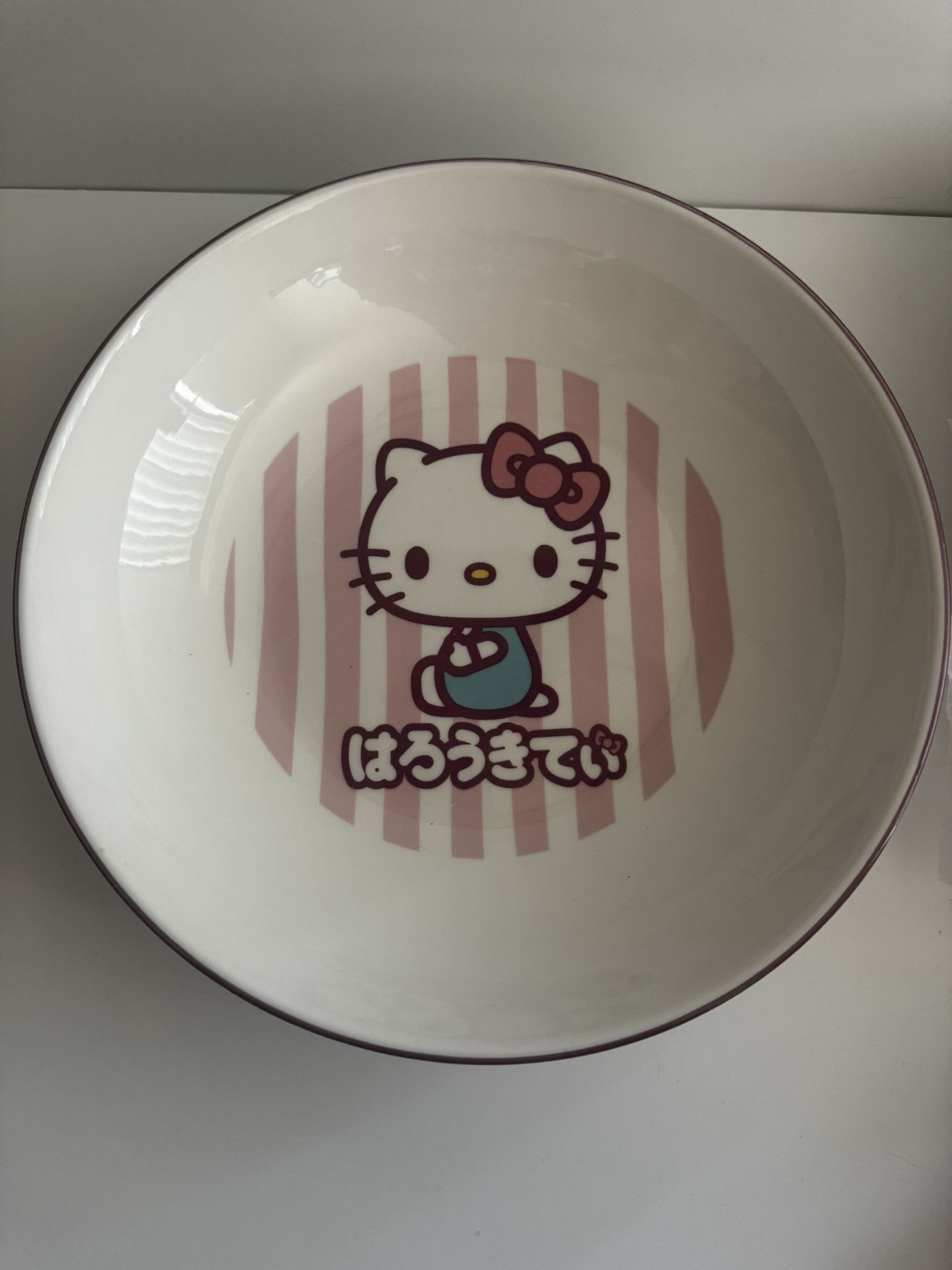 Hello Kitty Glass Plates