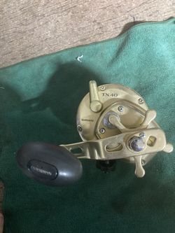 Gold Shimano Tn 40 Reel