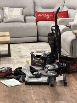 Kirby Upright Avalir 1 Vacuum Cleaner loaded with tools and shampooer
