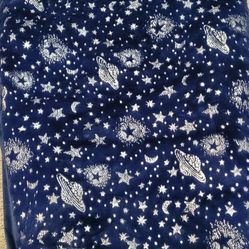 Space Ship Blanket Tail NWOT