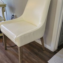 Faux Leather  Side Chair
