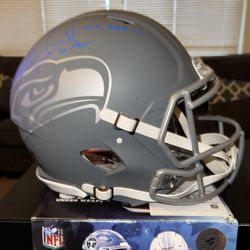Authentic Cooper Kupp Signed Helmet