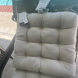 4 Cojines Para Sillas de Mesa Nuevos 