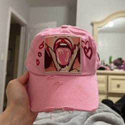 Bright Pink Cap