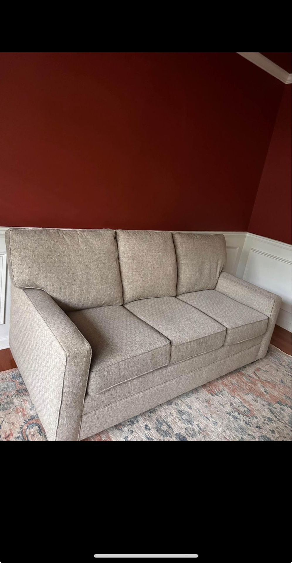 New Beige/Gray Kincaid Couch FREE DELIVERY 