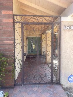 Iron Entry Gate FREE