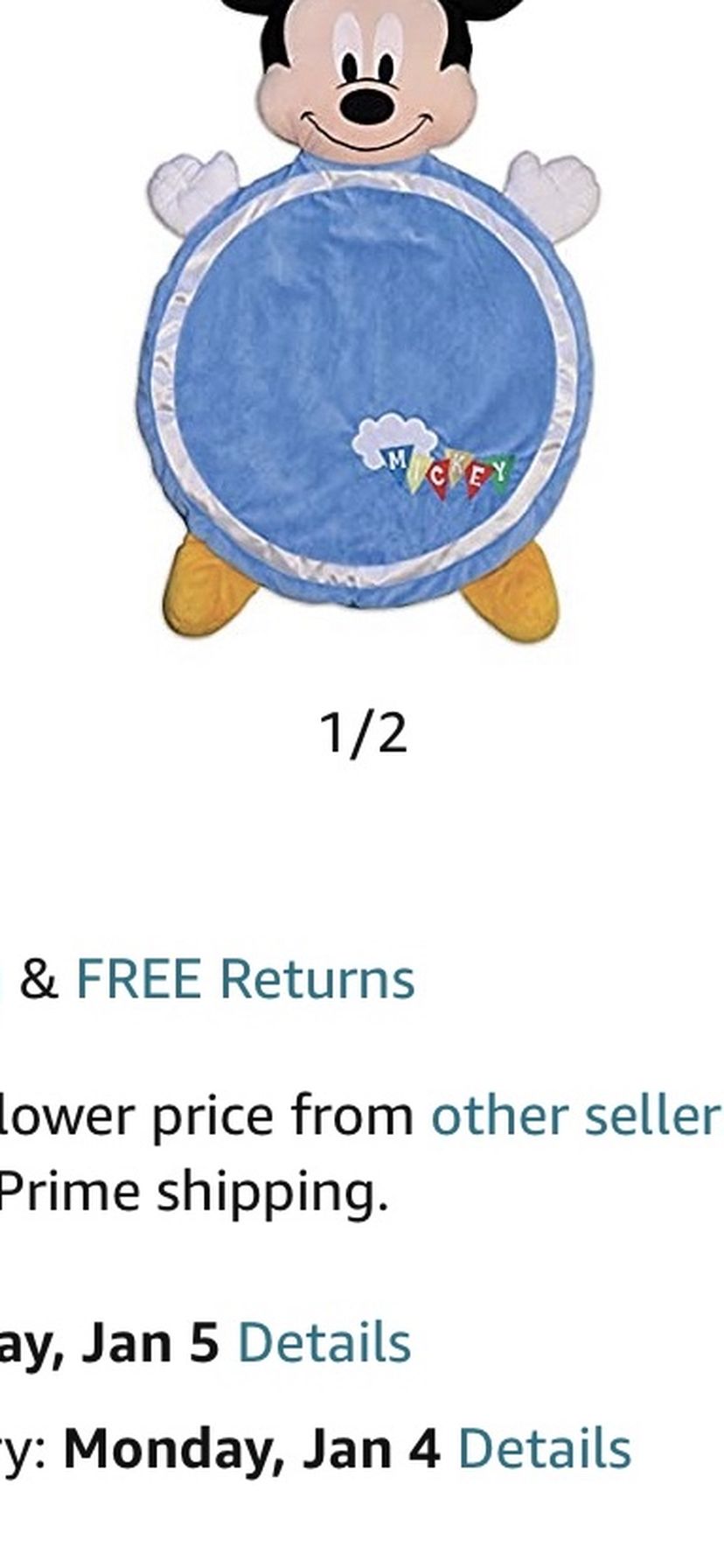 Mickey Mouse Disney Baby Play Mat