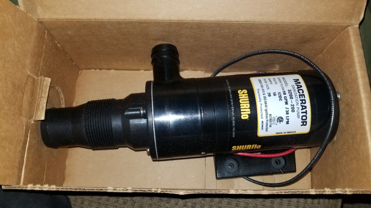 Shurflo Macerator Pump - #3200-200