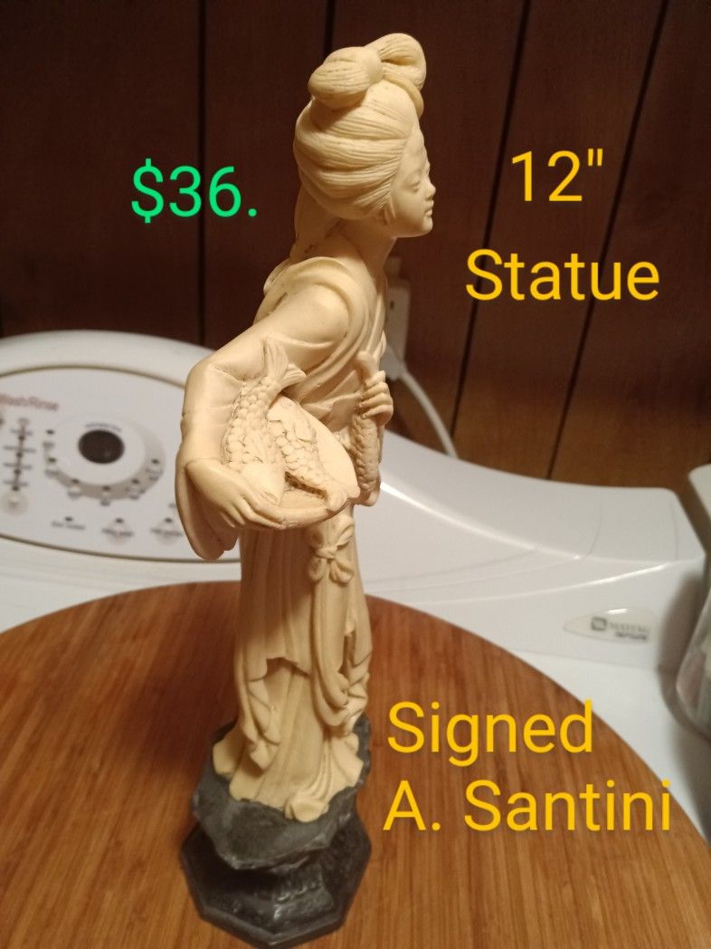 #337... Sculpture 12" Signed